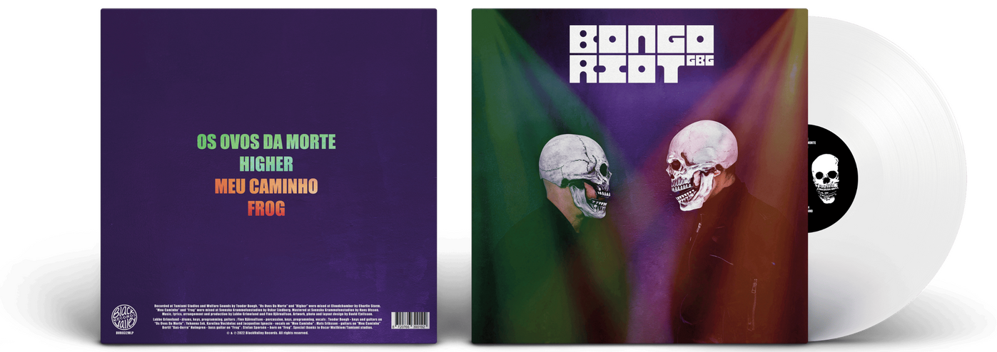 Bongo Riot vinyl cover 2022
